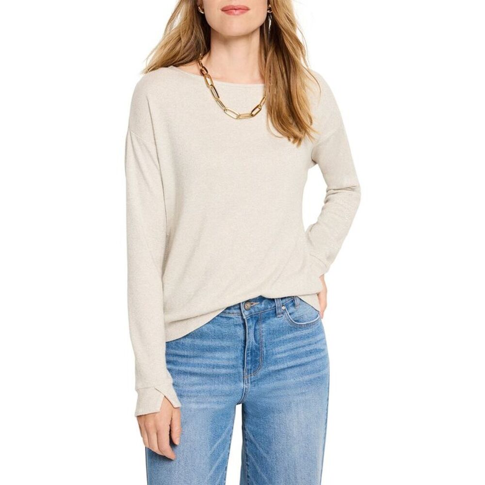 Nic+Zoe Womens  Petite Everyday Sparkle Top